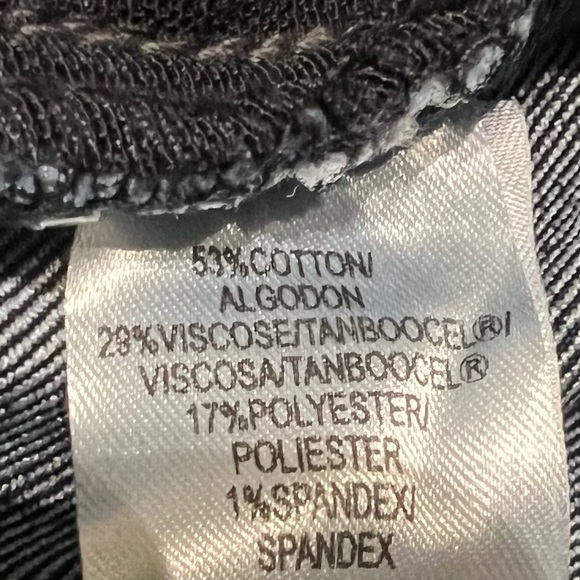 #24 ☑️Wit & Wisdom /Democracy Indigo HighRise Itty Bitty Boot Ab Solutions Jean - Picture 14 of 15